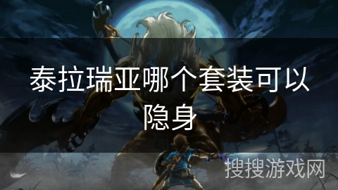 泰拉瑞亚哪个套装可以隐身