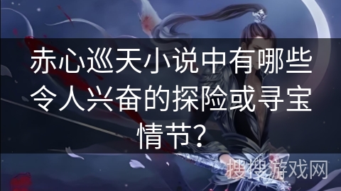 赤心巡天小说中有哪些令人兴奋的探险或寻宝情节？