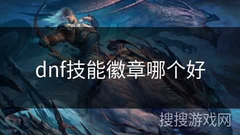 dnf技能徽章哪个好