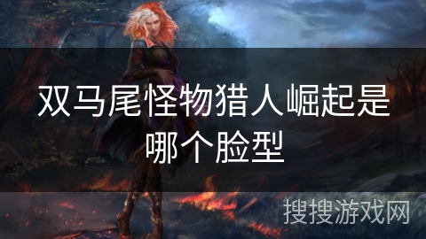 双马尾怪物猎人崛起是哪个脸型