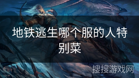 地铁逃生哪个服的人特别菜