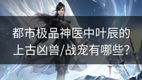 都市极品神医中叶辰的上古凶兽/战宠有哪些？