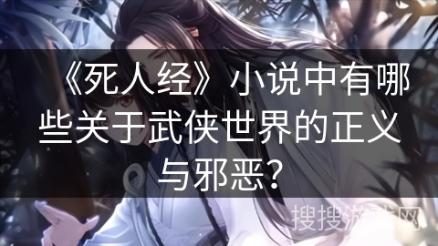 《死人经》小说中有哪些关于武侠世界的正义与邪恶？
