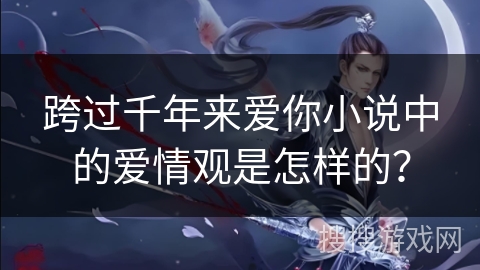 跨过千年来爱你小说中的爱情观是怎样的？