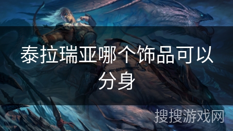 泰拉瑞亚哪个饰品可以分身