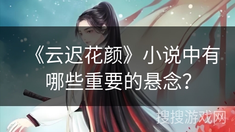 《云迟花颜》小说中有哪些重要的悬念？