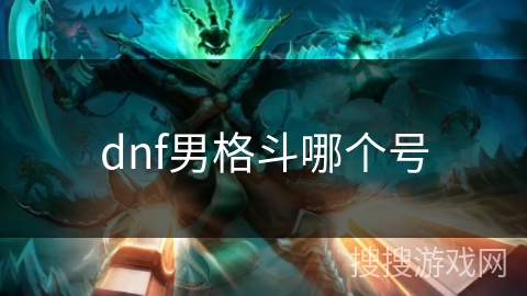 dnf男格斗哪个号