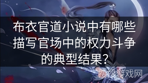 布衣官道小说中有哪些描写官场中的权力斗争的典型结果？