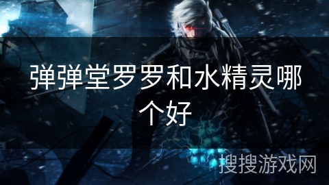 弹弹堂罗罗和水精灵哪个好