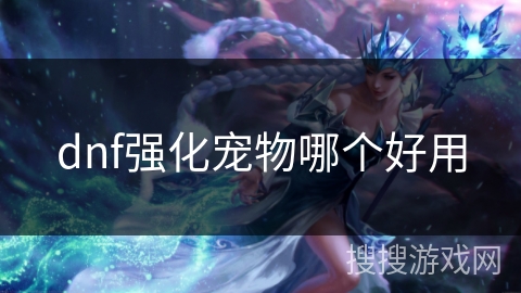 dnf强化宠物哪个好用