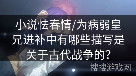 小说怯春情/为病弱皇兄进补中有哪些描写是关于古代战争的？