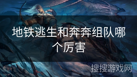 地铁逃生和奔奔组队哪个厉害