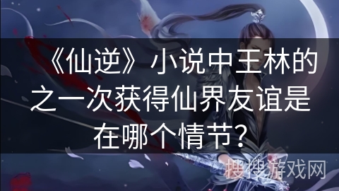 《仙逆》小说中王林的之一次获得仙界友谊是在哪个情节？