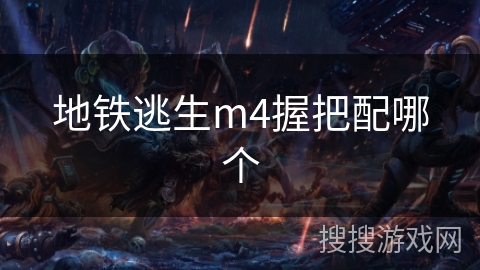 地铁逃生m4握把配哪个