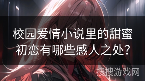 校园爱情小说里的甜蜜初恋有哪些感人之处？
