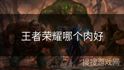 王者荣耀哪个肉好