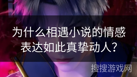 为什么相遇小说的情感表达如此真挚动人？