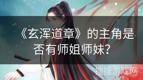 《玄浑道章》的主角是否有师姐师妹？