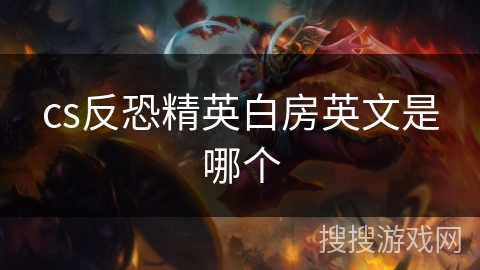 cs反恐精英白房英文是哪个
