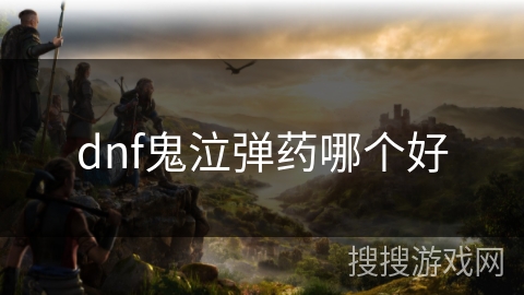 dnf鬼泣弹药哪个好