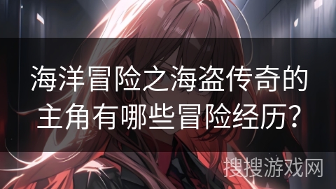 海洋冒险之海盗传奇的主角有哪些冒险经历？