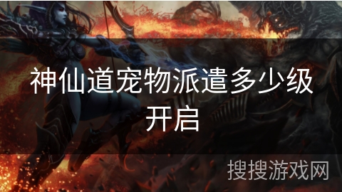 神仙道宠物派遣多少级开启