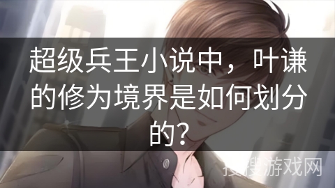 超级兵王小说中，叶谦的修为境界是如何划分的？