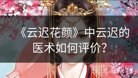 《云迟花颜》中云迟的医术如何评价？