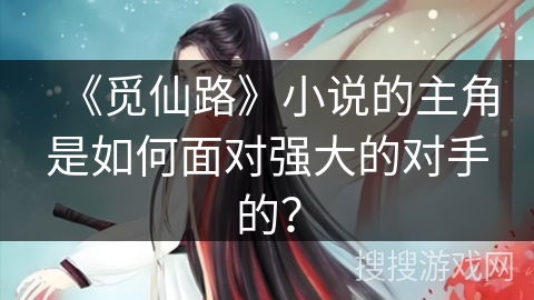 《觅仙路》小说的主角是如何面对强大的对手的？