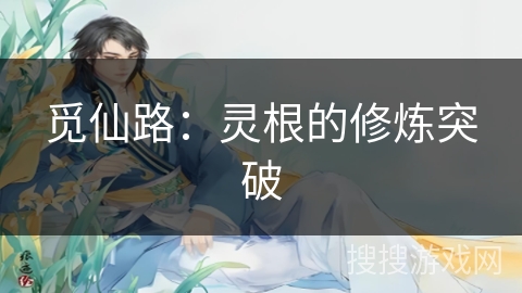 觅仙路：灵根的修炼突破