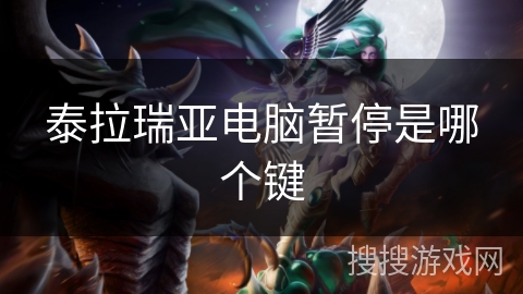 泰拉瑞亚电脑暂停是哪个键