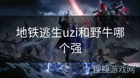 地铁逃生uzi和野牛哪个强