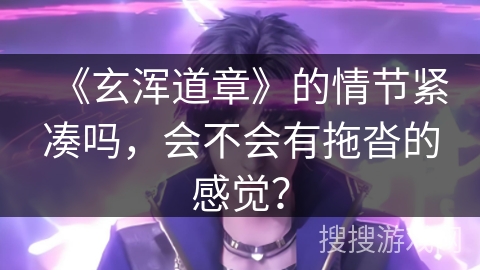 《玄浑道章》的情节紧凑吗，会不会有拖沓的感觉？