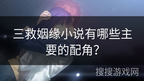 三救姻缘小说有哪些主要的配角？