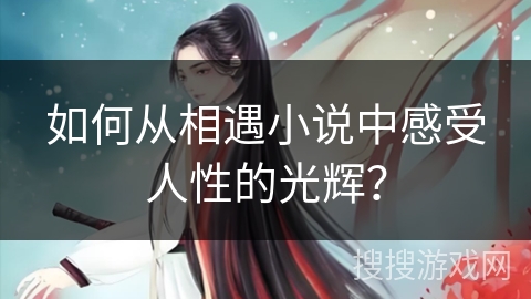 如何从相遇小说中感受人性的光辉？