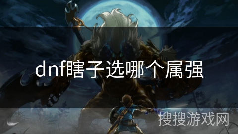dnf瞎子选哪个属强