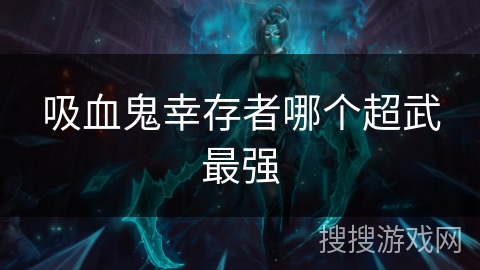 吸血鬼幸存者哪个超武最强