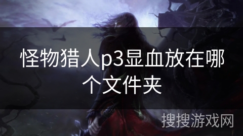怪物猎人p3显血放在哪个文件夹