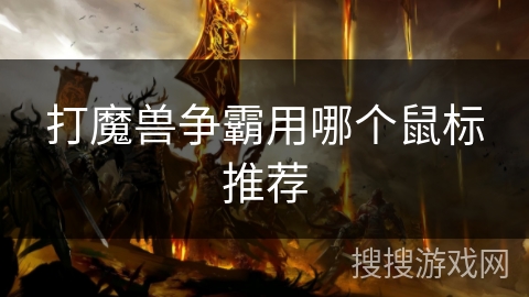 打魔兽争霸用哪个鼠标推荐