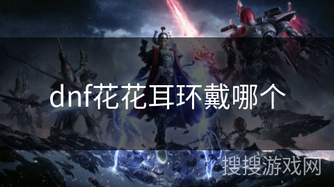 dnf花花耳环戴哪个 dnf花花耳环戴哪个