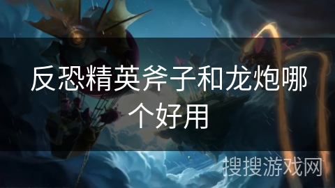 反恐精英斧子和龙炮哪个好用