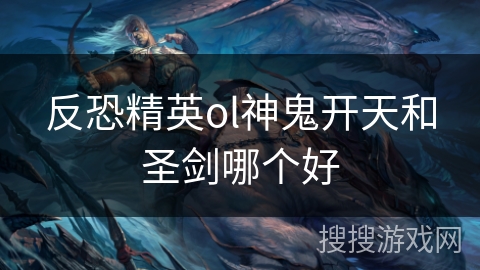 反恐精英ol神鬼开天和圣剑哪个好