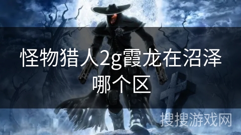 怪物猎人2g霞龙在沼泽哪个区
