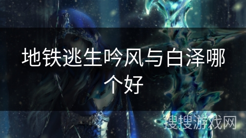 地铁逃生吟风与白泽哪个好