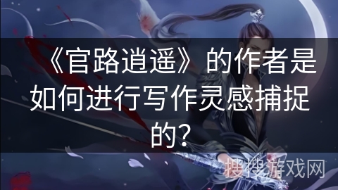 《官路逍遥》的作者是如何进行写作灵感捕捉的？