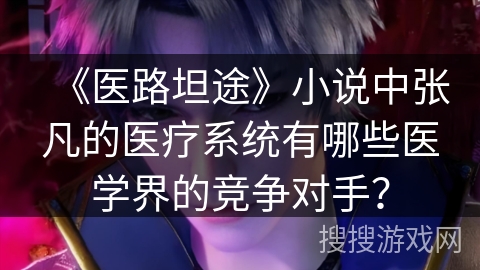 《医路坦途》小说中张凡的医疗系统有哪些医学界的竞争对手？