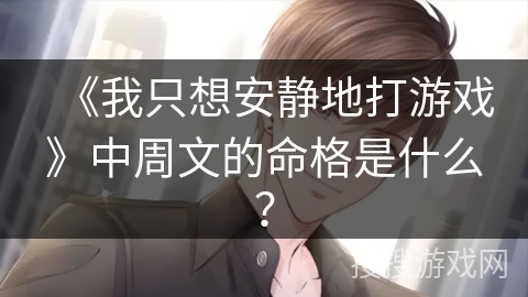 《我只想安静地打游戏》中周文的命格是什么？