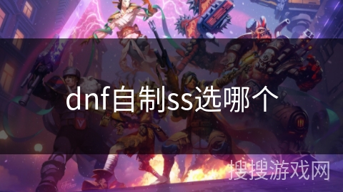 dnf自制ss选哪个