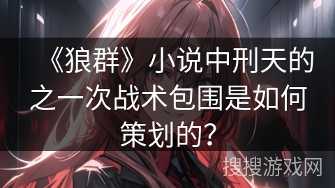 《狼群》小说中刑天的之一次战术包围是如何策划的？