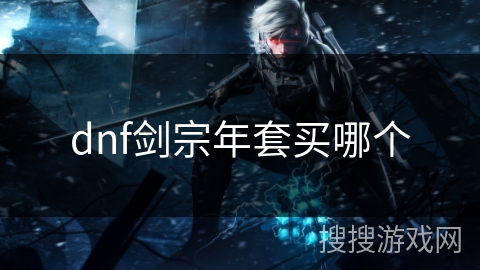 dnf剑宗年套买哪个